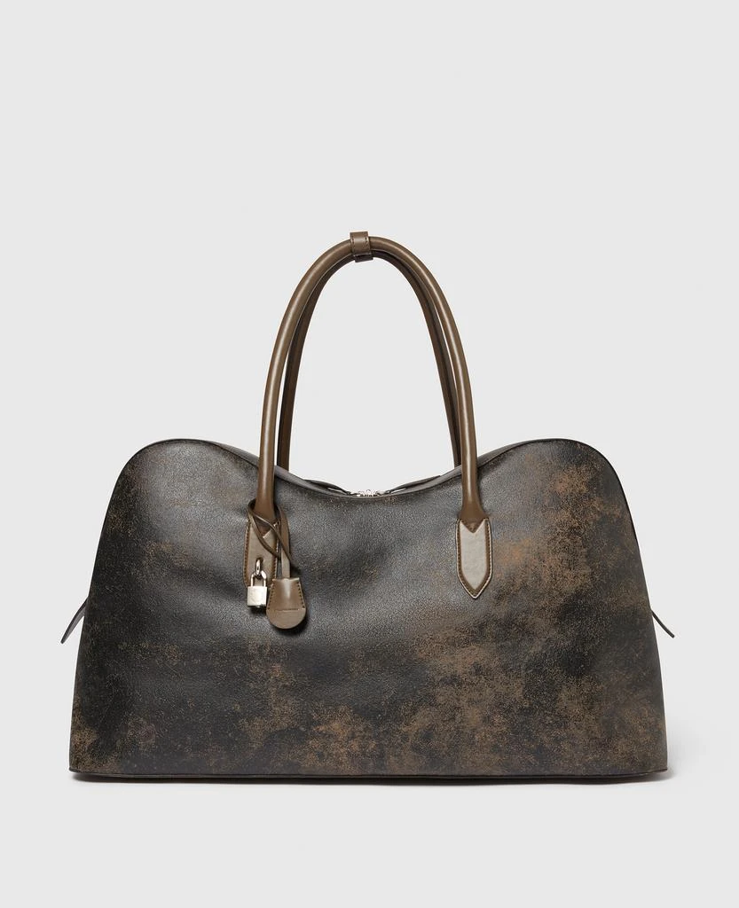 商品Stella McCartney|Stella McCartney - Ryder Weekender Bag, Woman, Mud Brown,价格¥17503,第1张图片