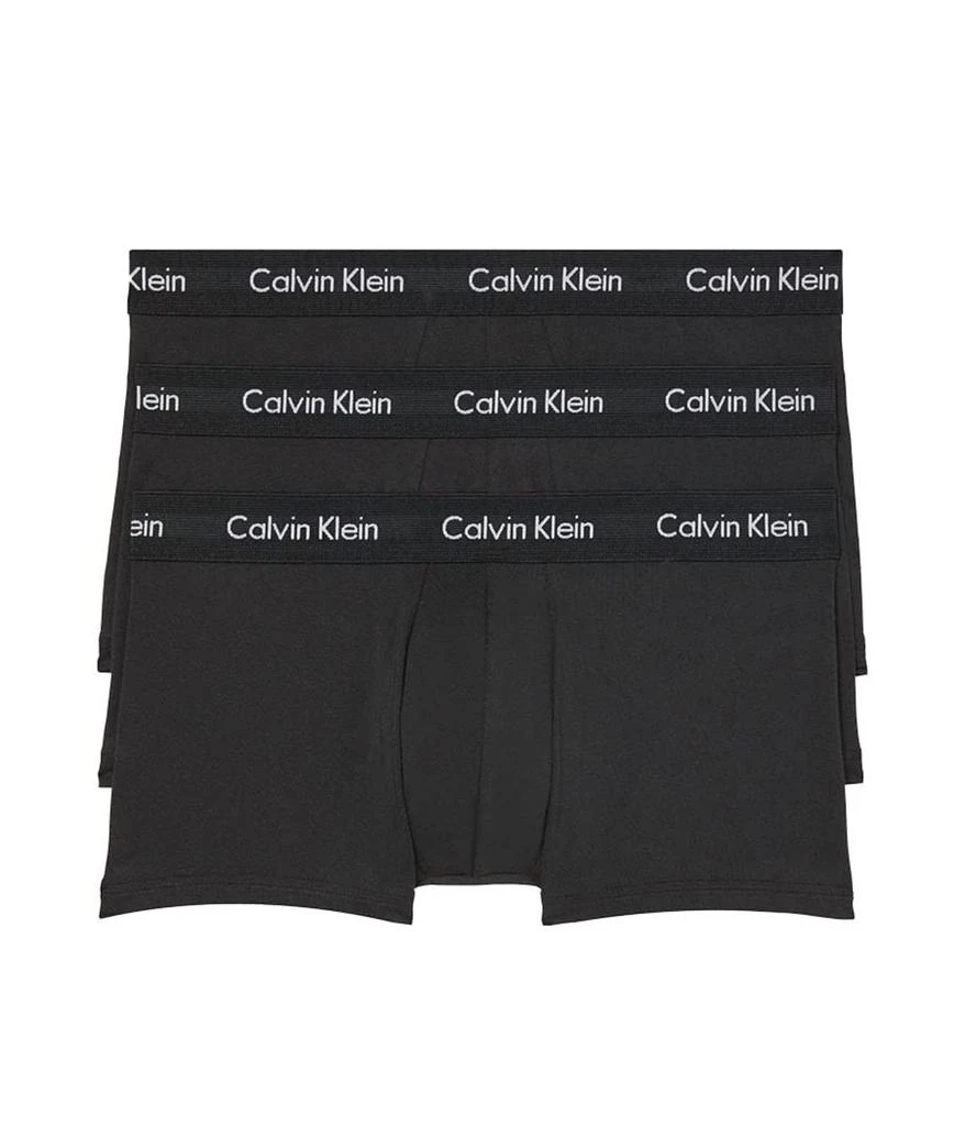 Calvin Klein Underwear Cotton Stretch Low Rise Trunks 3-Pack 1