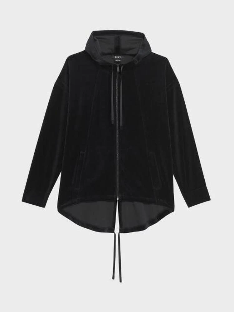 商品DKNY|Velour Zip-Front Parka,价格¥444,第1张图片