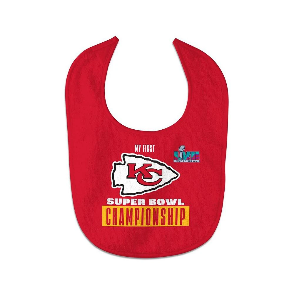 商品Wincraft|Infant Boys and Girls Kansas City Chiefs Super Bowl LVII Champions All Pro Baby Bib,价格¥90,第1张图片