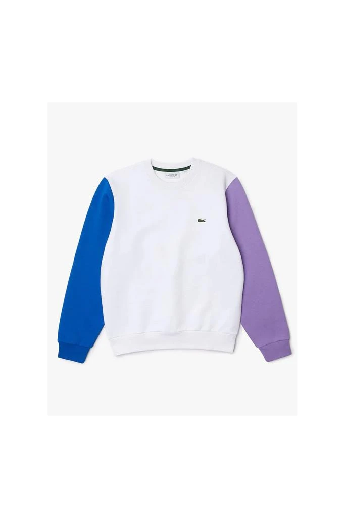 商品Lacoste|Lacoste Brushed Fleece Sweatshirt Lacoste Sizing: 3 S,价格¥757,第1张图片