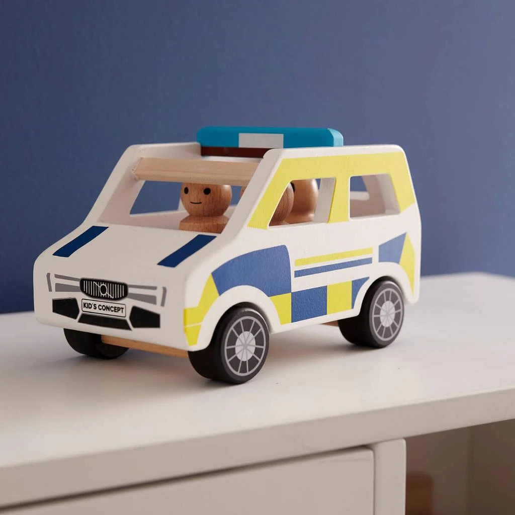 商品Kids Concept|Kids Concept Aiden Police Car,价格¥268,第2张图片详细描述
