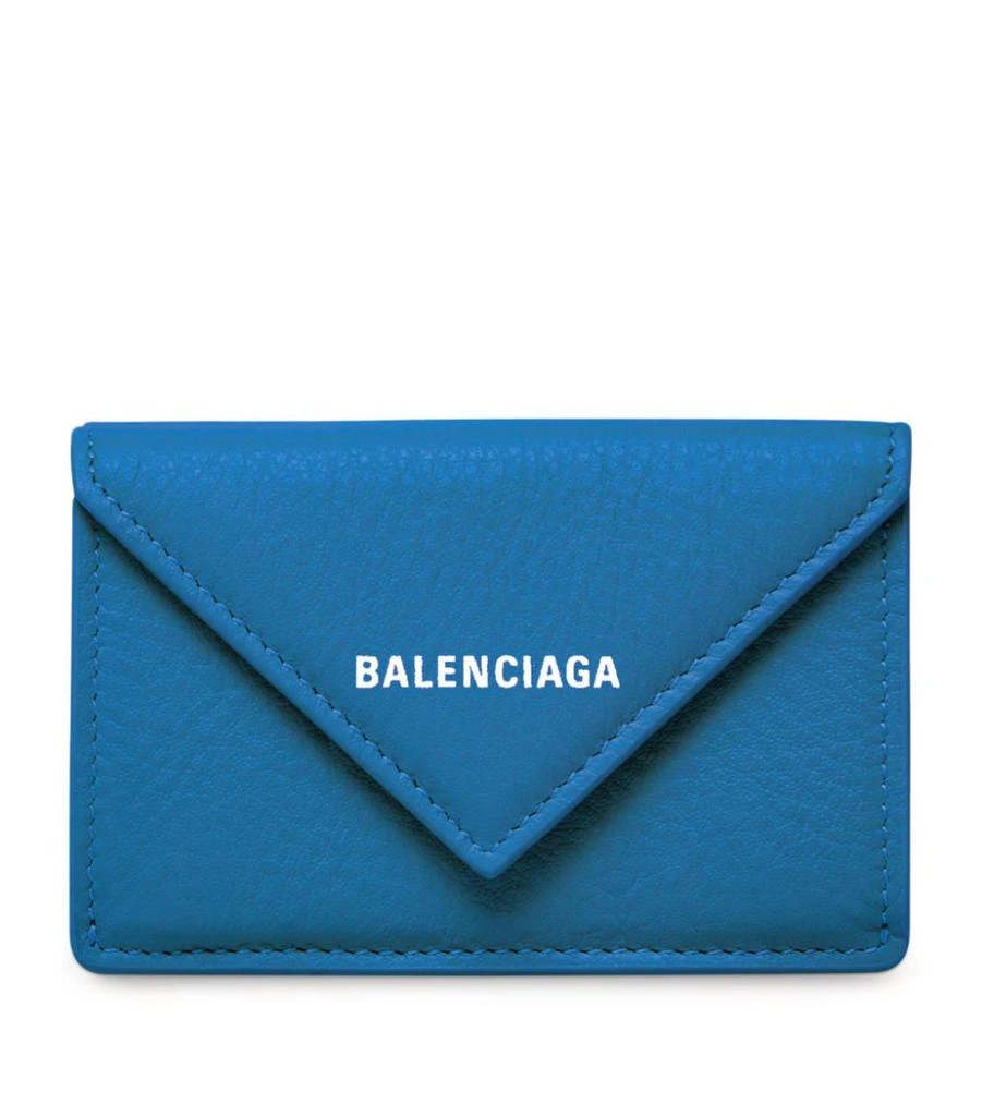 商品Balenciaga|Mini Leather Papier Wallet,价格¥3010,第1张图片