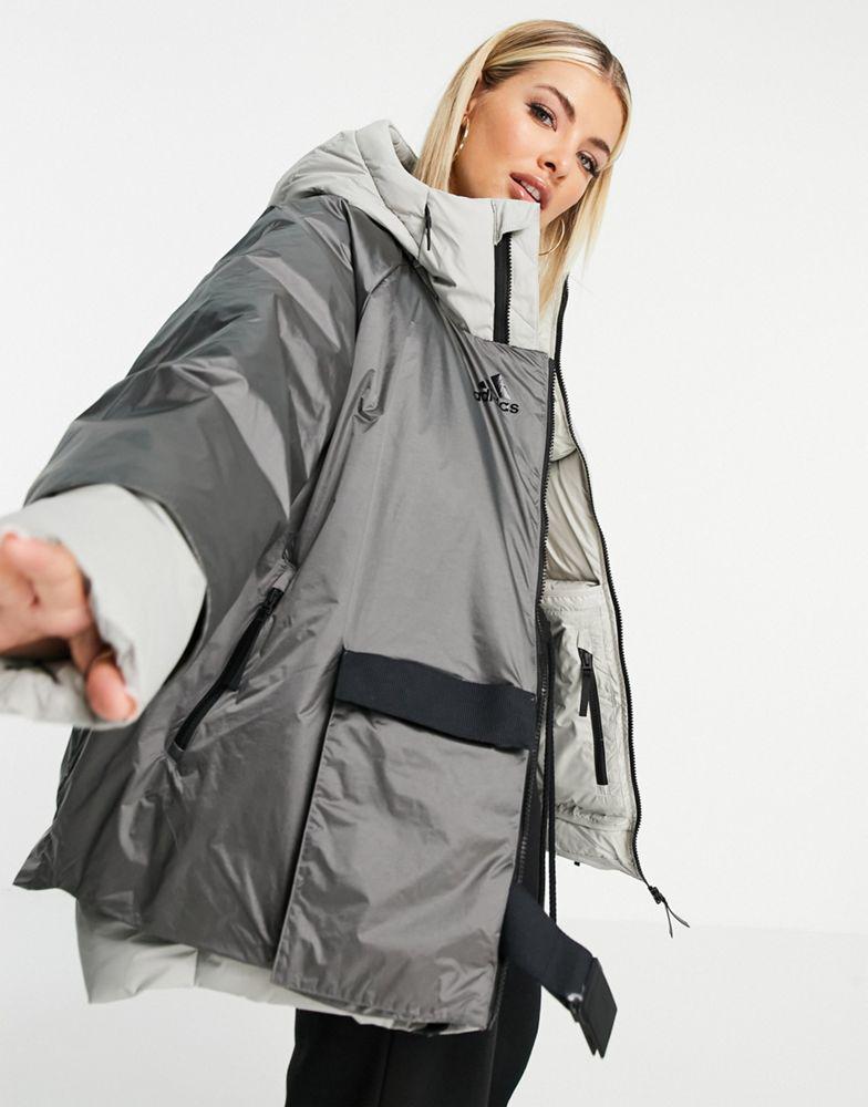 adidas COLD.RDY down jacket in grey商品第1张图片规格展示