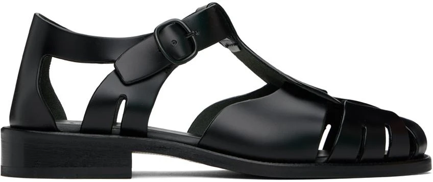 商品Hereu|Black Pesca Sandals,价格¥2911,第1张图片