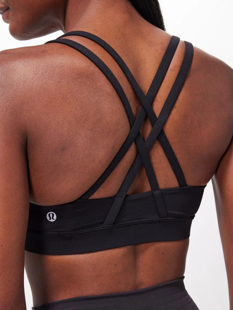 商品Lululemon|Energy scoop-neck medium-impact sports bra,价格¥119,第3张图片详细描述