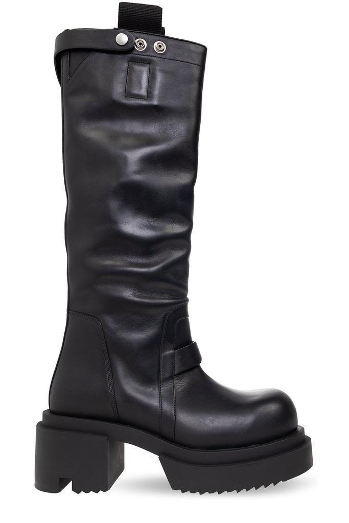 Rick Owens Round-Toe Bogun Boots商品第1张图片规格展示