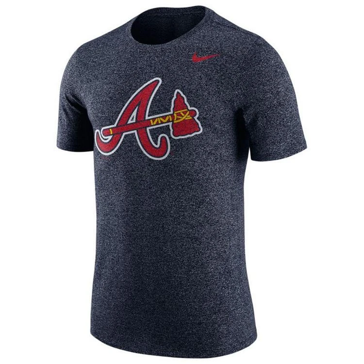 商品NIKE|Men's Atlanta Braves Marled T-Shirt,价格¥262,第2张图片详细描述