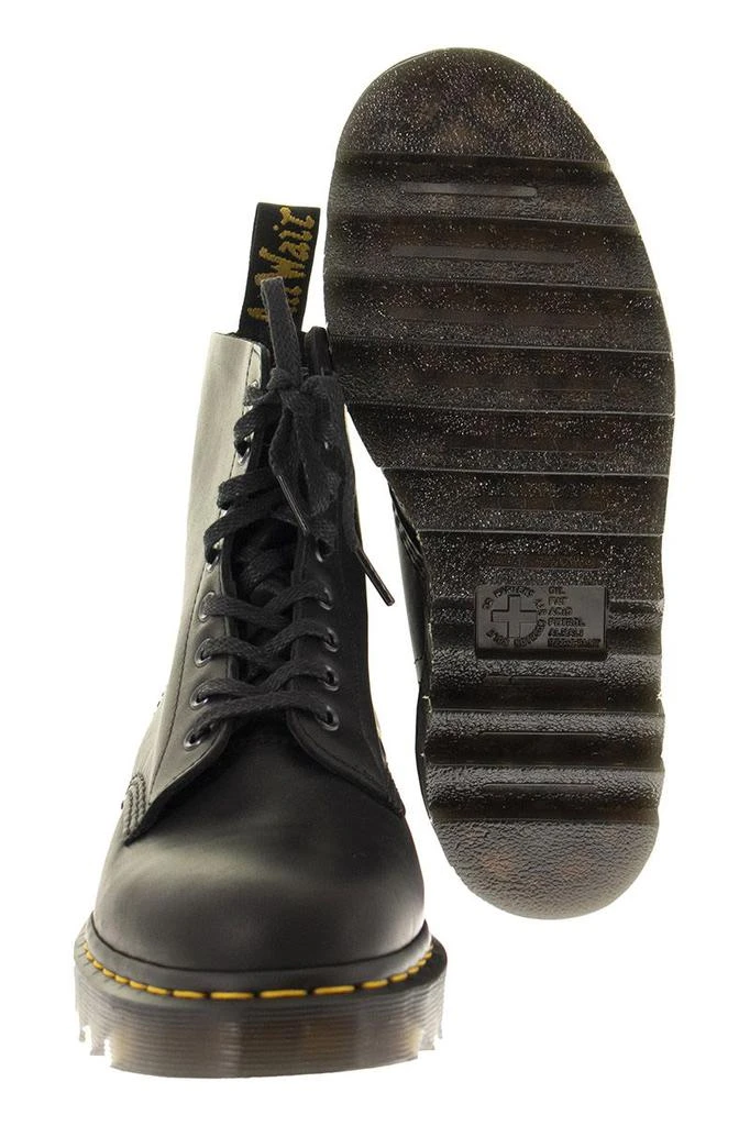 商品Dr. Martens|DR. MARTENS 1460 PASCAL ZIGGY - Leather ankle boot,价格¥1148,第5张图片详细描述