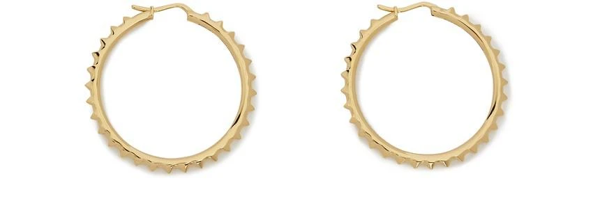 商品Celine|Pyramid Studs 黄铜圈形耳环,价格¥1336,第2张图片详细描述