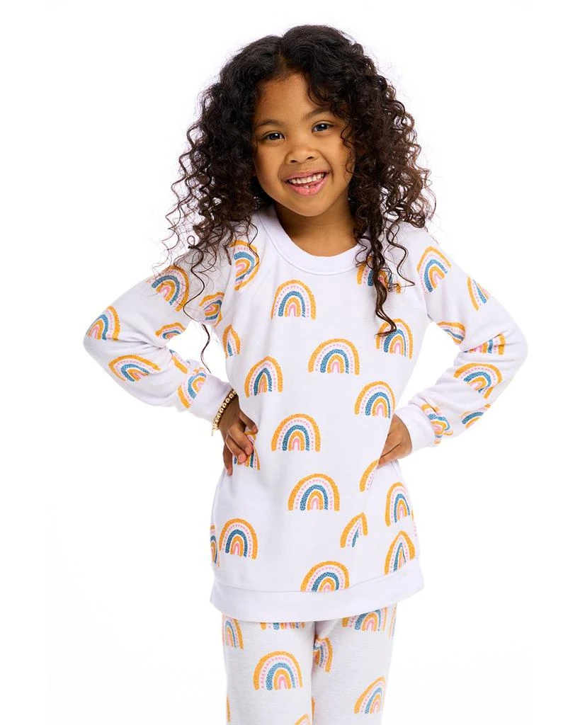 Girls' Long Sleeve Rainbow Printed Top - Little Kid 商品