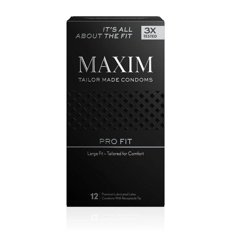 商品MAXIM|Maxim Pro Fit Condoms 12PK,价格¥91,第1张图片