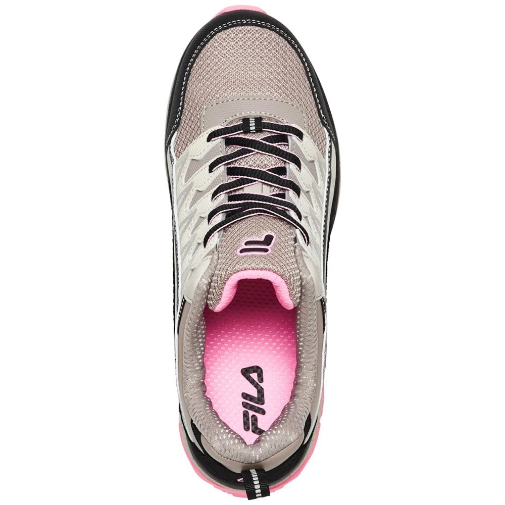 商品Fila|Women's Fila Evergrand Trail Running Sneakers from Finish Line,价格¥78,第4张图片详细描述