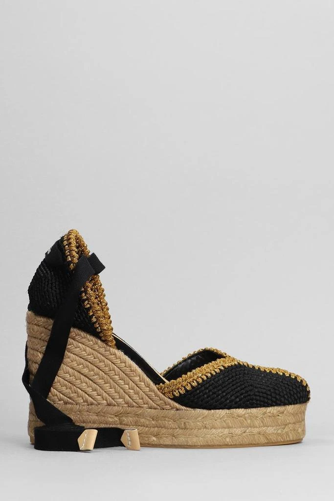 商品CASTAÑER|Castañer Wedges in Black,价格¥2173,第1张图片