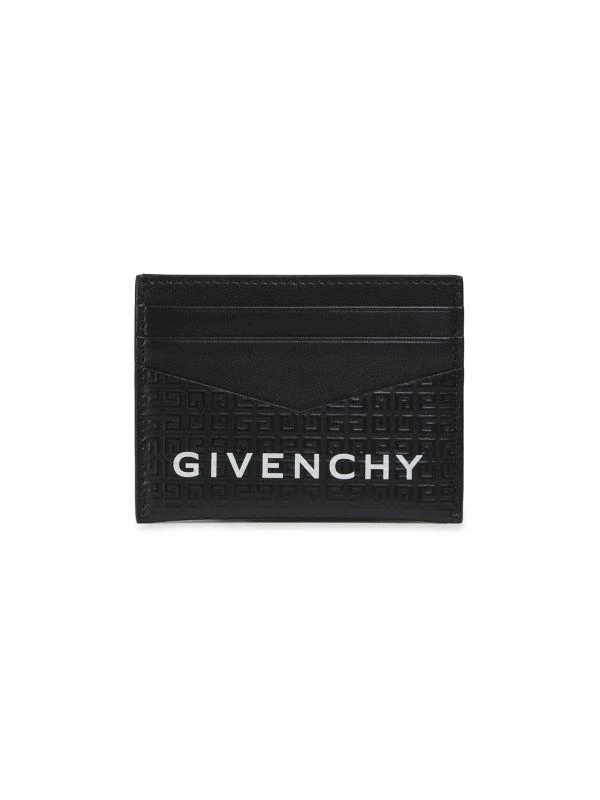 商品Givenchy|Logo-Embossed Leather Card Holder,价格¥2150,第1张图片