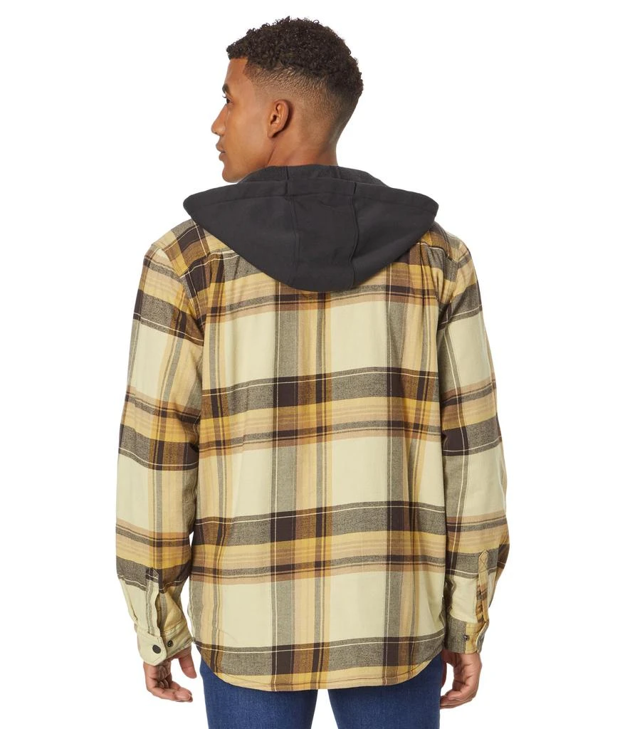 商品Carhartt|Rugged Flex® Relaxed Fit Flannel Fleece Lined Hooded Shirt Jacket,价格¥595,第2张图片详细描述