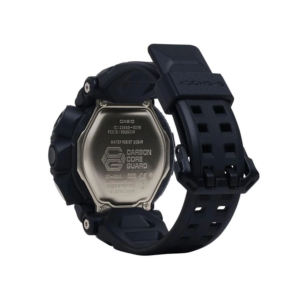 商品G-Shock|Men's Master of G Black Resin Watch 54.1mm,价格¥2616,第3张图片详细描述