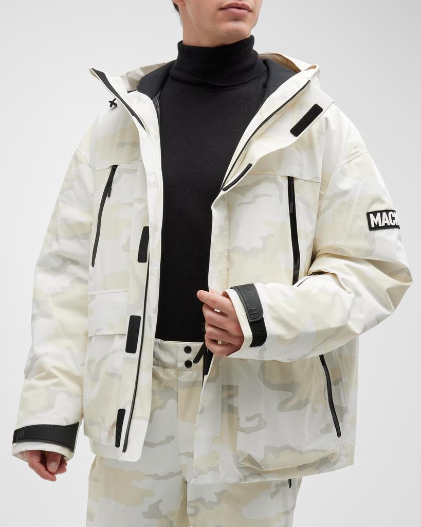 Men's Frost-Z Waterproof Hooded Down Ski Jacket商品第7张图片规格展示