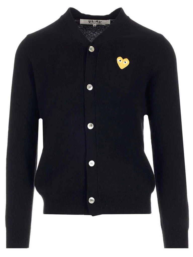 商品Comme des Garcons|Comme des Garçons Play Heart Embroidered Cardigan,价格¥2617,第1张图片