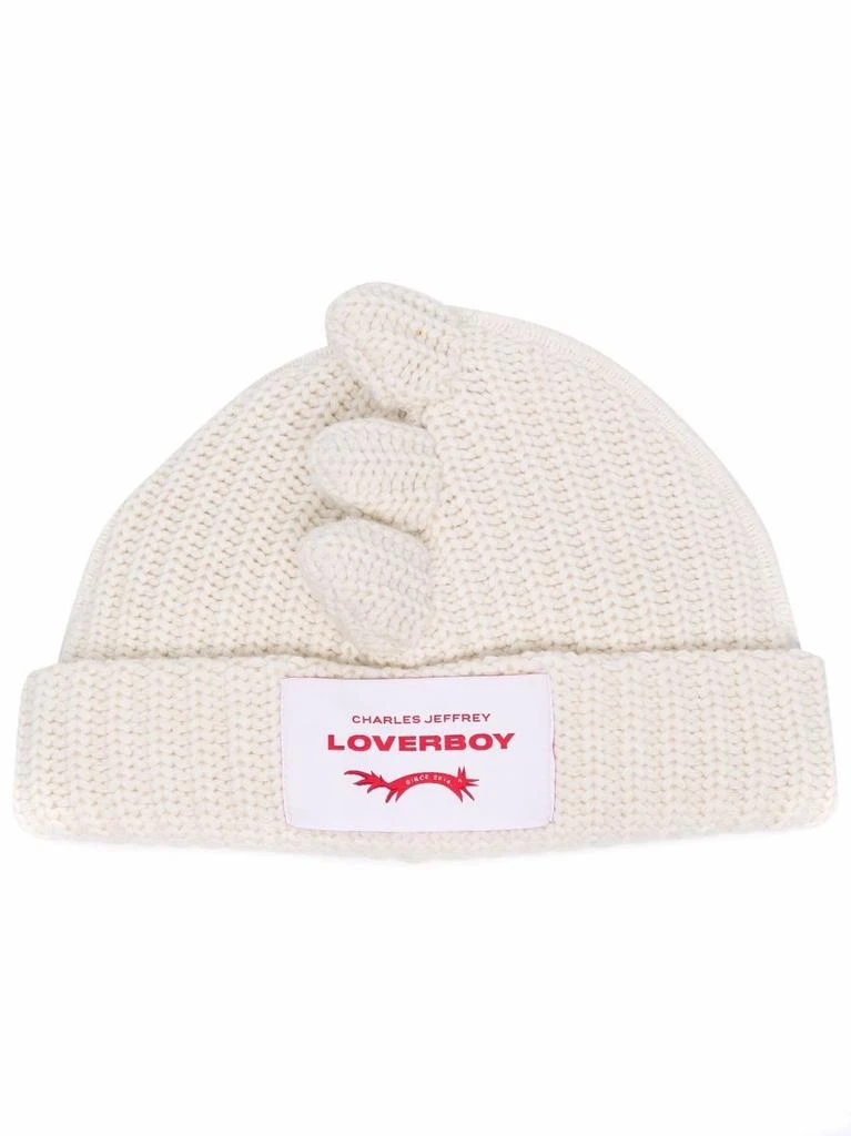 商品Charles Jeffrey Loverboy|CHARLES JEFFREY LOVERBOY - Chunky Spikes Beanie Hat,价格¥858,第1张图片