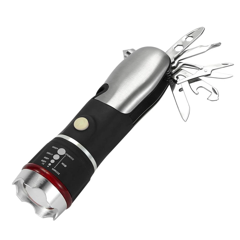 商品Global Bazaar|8-in-1 Multi Tool Hammer with LED Flashlight & Emergency Tools,价格¥238,第1张图片