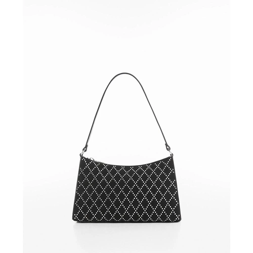 商品Mango|Women's Rhinestone Rhombus Shoulder Bag,价格¥528,第1张图片