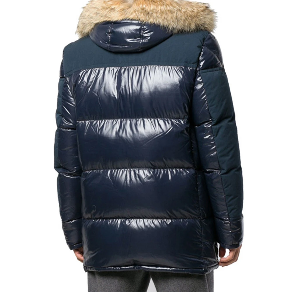 MONCLER 深蓝色男士棉服 4182325-68950-742 商品