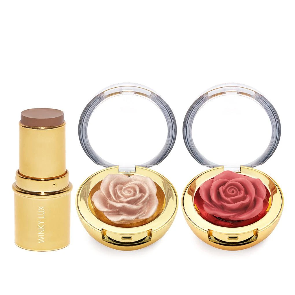 商品Winky Lux|Bronze Blush Highlight Set,价格¥365,第1张图片