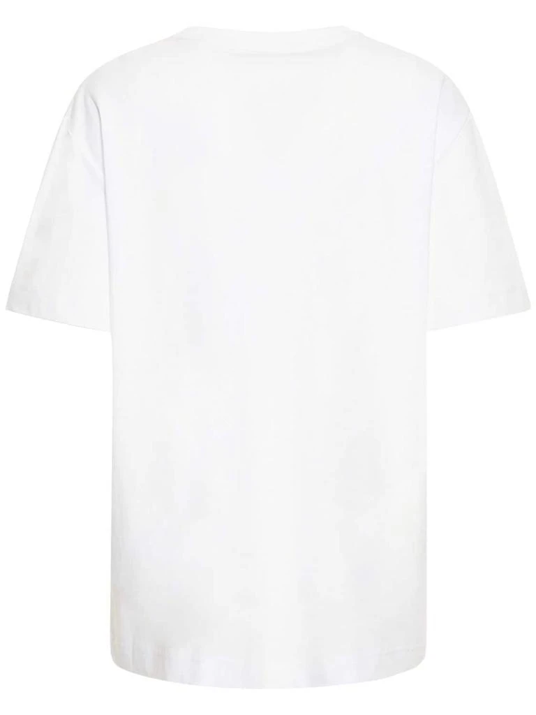 商品Alexander Wang|Logo Printed Cotton Jersey T-shirt,价格¥1495,第4张图片详细描述