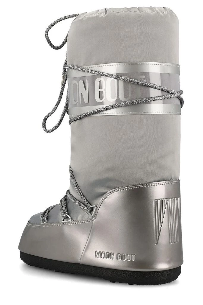 商品Moon Boot|Moon Boot Icon Glance Lace-Up Satin Boots,价格¥1012,第3张图片详细描述