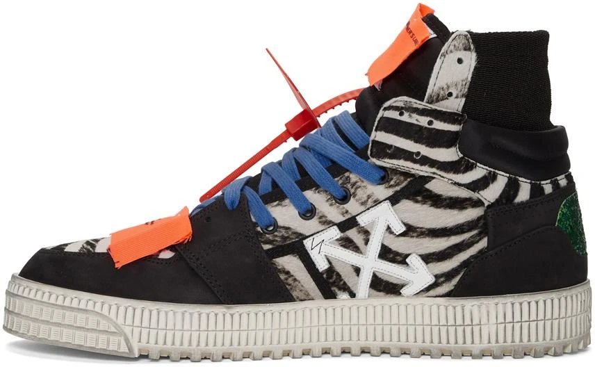 商品Off-White|Black All Over Off-Court 3.0 Sneakers,价格¥4500,第3张图片详细描述