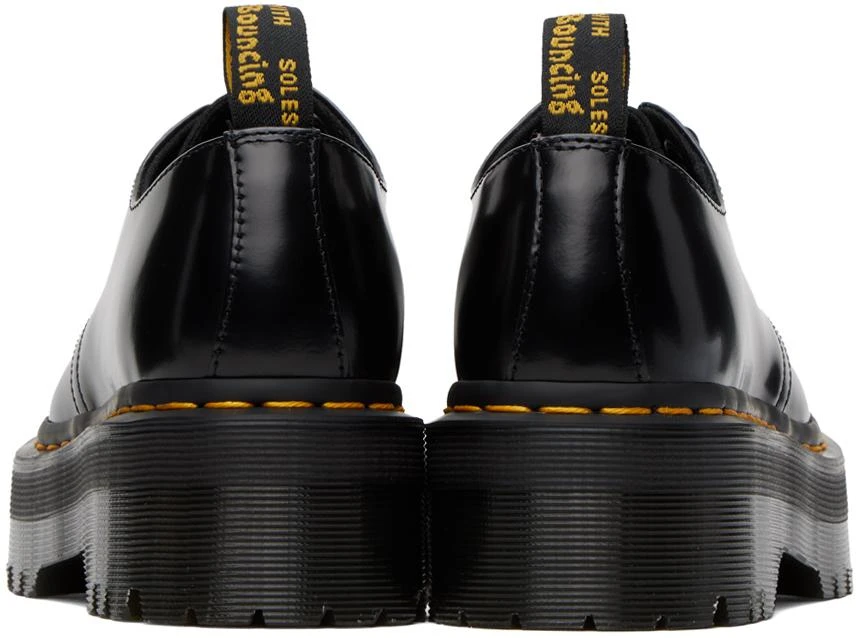 商品Dr. Martens|Black Holly Platform Derbys,价格¥672,第2张图片详细描述