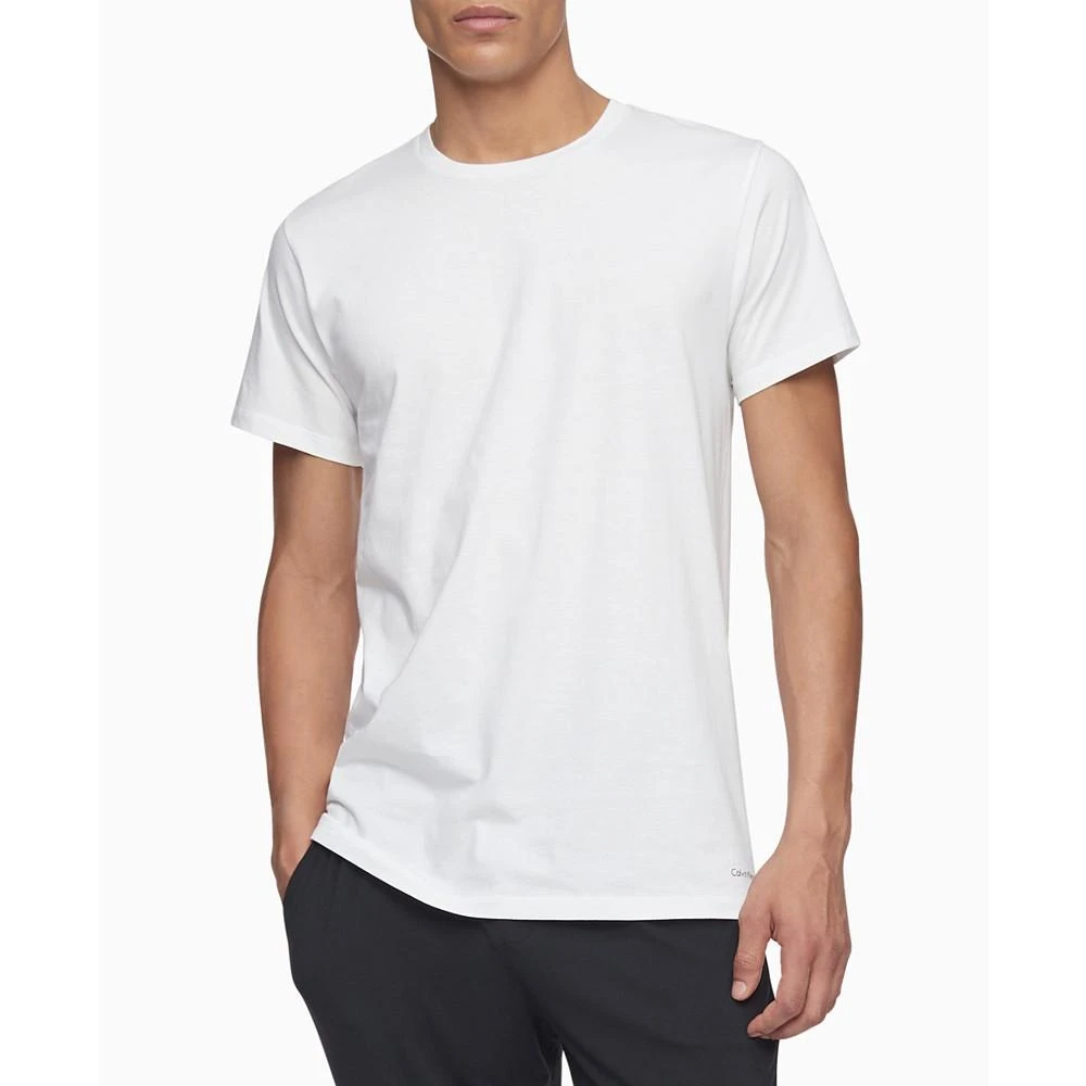 商品Calvin Klein|Men's 3-Pack Cotton Classics Crew Neck Undershirts,价格¥345,第4张图片详细描述