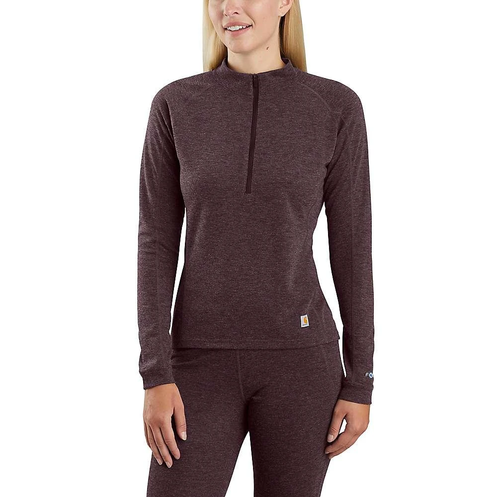 商品Carhartt|Carhartt Women's Base Force Heavyweight Poly-Wool Quarter-Zip,价格¥456,第1张图片