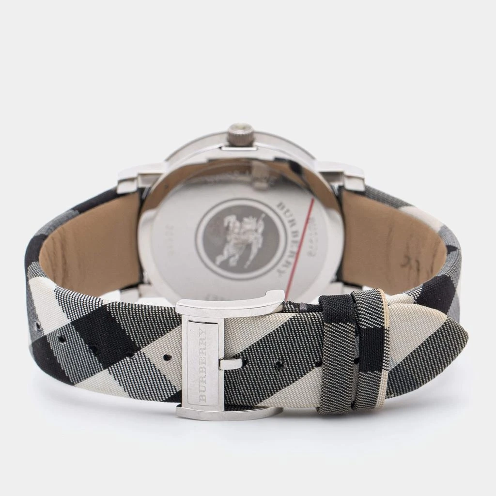 商品[二手商品] Burberry|Burberry Silver Stainless Steel Heritage Nova Check BU1378 Women's Wristwatch 38 mm,价格¥2583,第5张图片详细描述