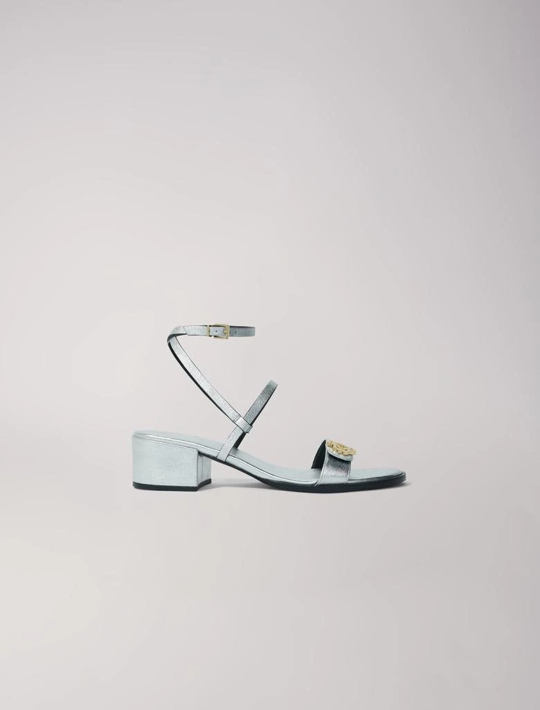 商品Maje|Maje Woman's rubber Jewellery: Leather strappy sandals for Spring/Summer,价格¥1252,第1张图片