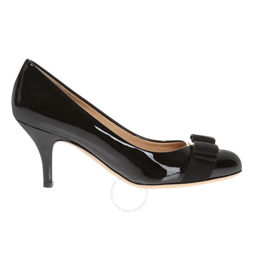 Salvatore Ferragamo Salvatore Ferragamo Ladies Vara Bow Pump Shoe in Black, Brand Size 9.5 1