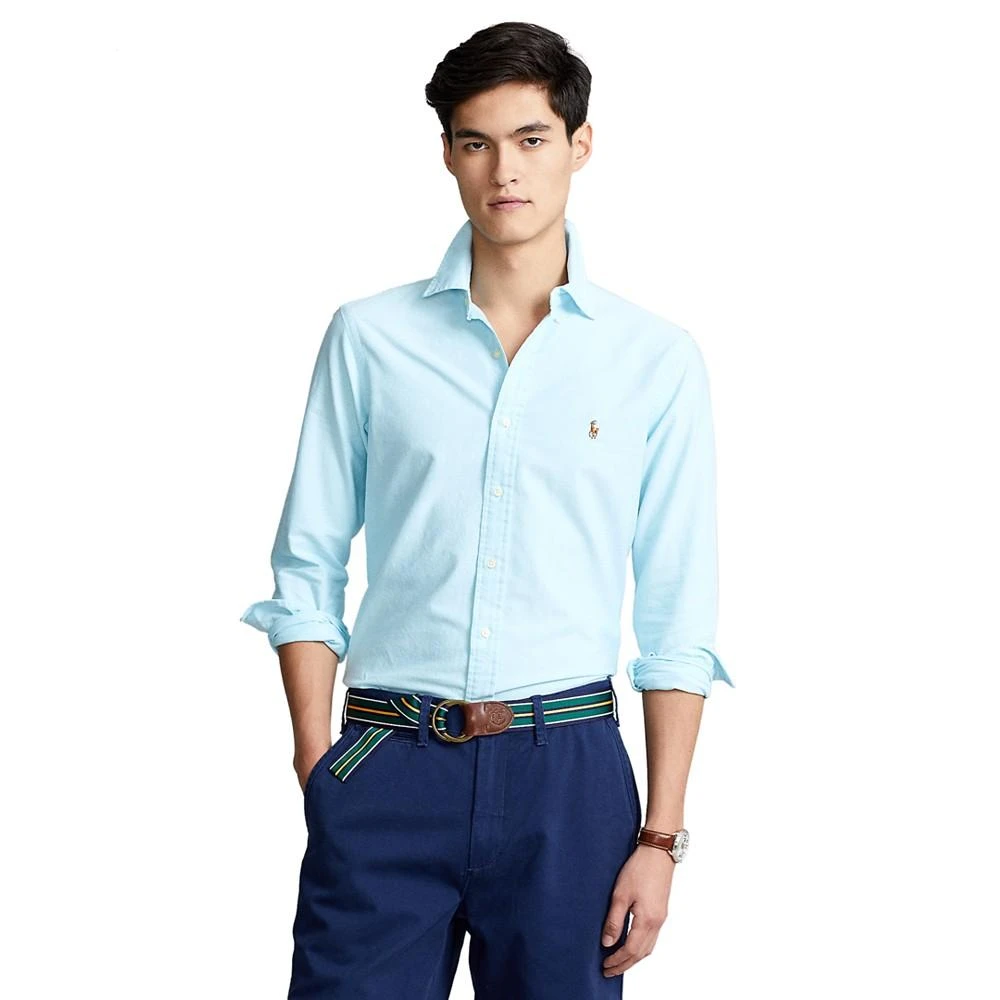 商品Ralph Lauren|Men's Classic Fit Long Sleeve Oxford Shirt,价格¥965,第1张图片