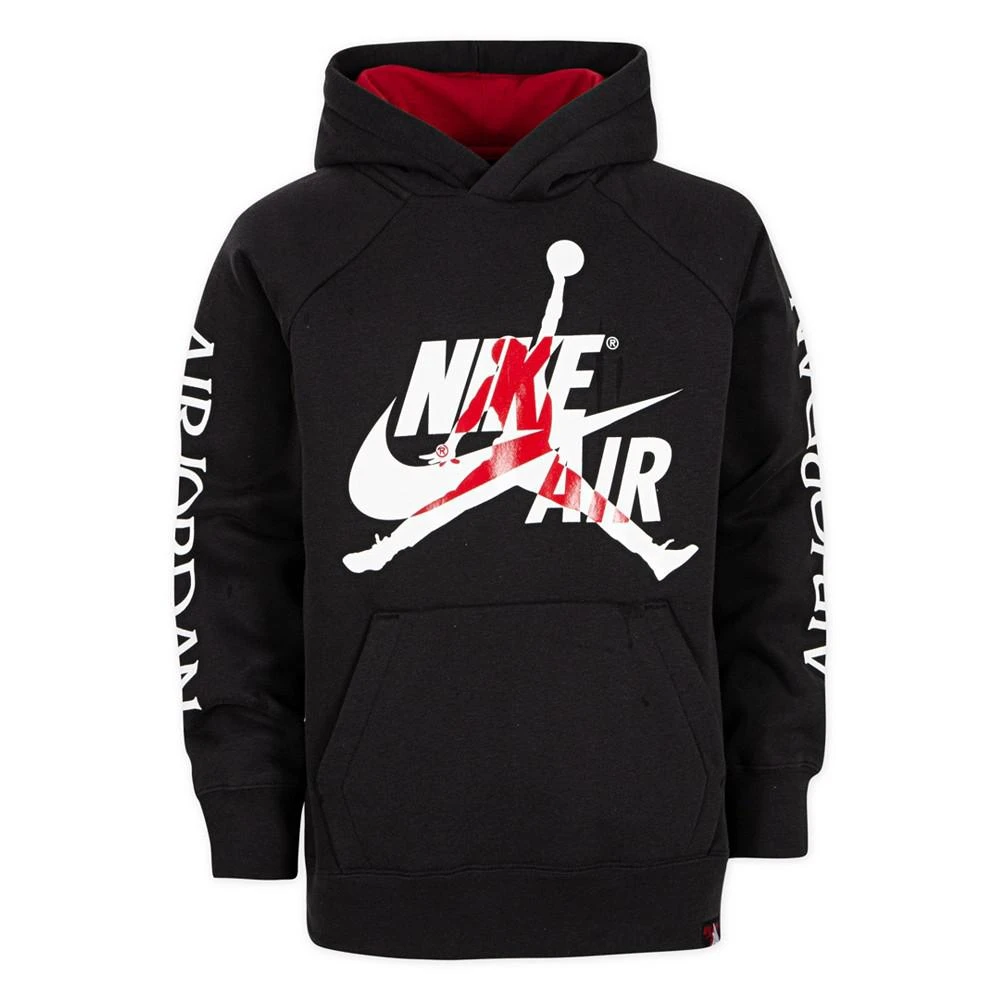 商品Jordan|Big Boys Jump Man Classics Pullover Hoodie,价格¥248,第1张图片