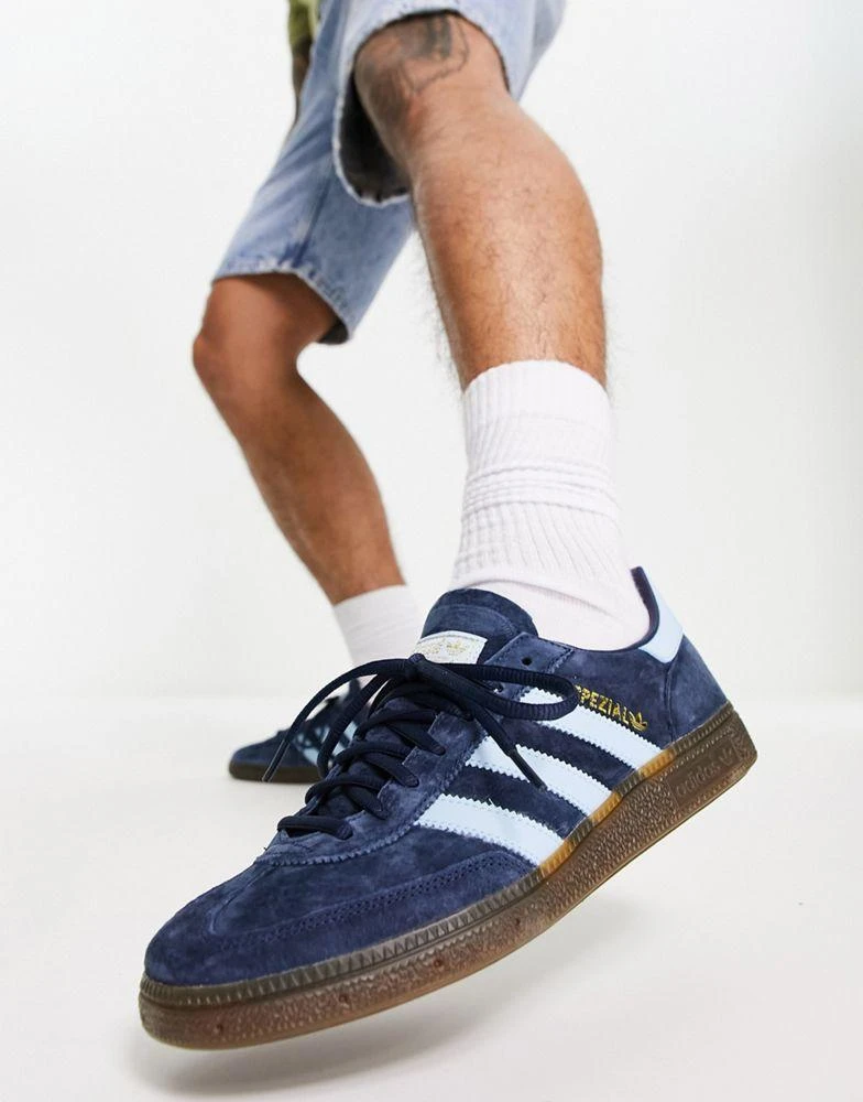 商品Adidas|adidas Originals Handball Spezial gum sole trainers in navy,价格¥827,第4张图片详细描述