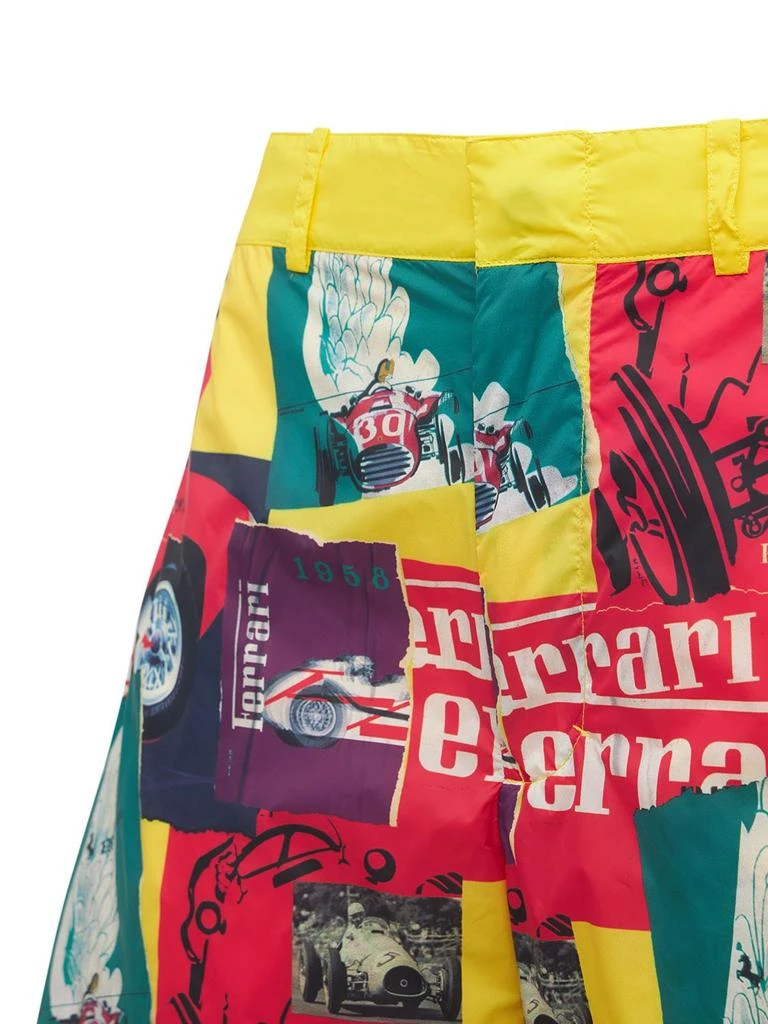 商品FERRARI|Printed Pictures Tech Casual Shorts,价格¥2156,第3张图片详细描述