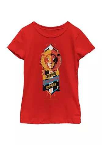 商品Harry Potter|Potter Girls 4 6X Courage Determination Bravery Graphic T Shirt,价格¥286,第1张图片