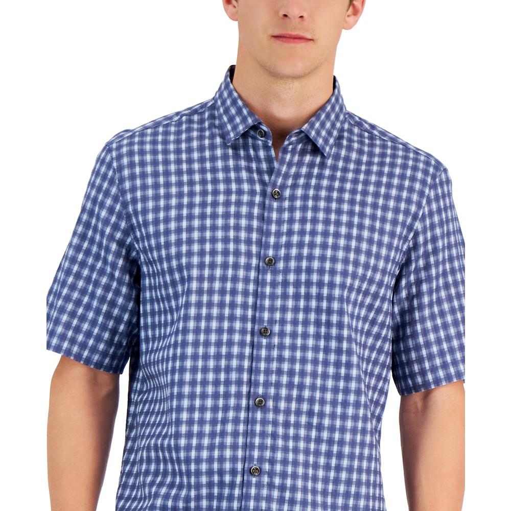 Men's Amil Plaid Shirt, Created for Macy's商品第3张图片规格展示