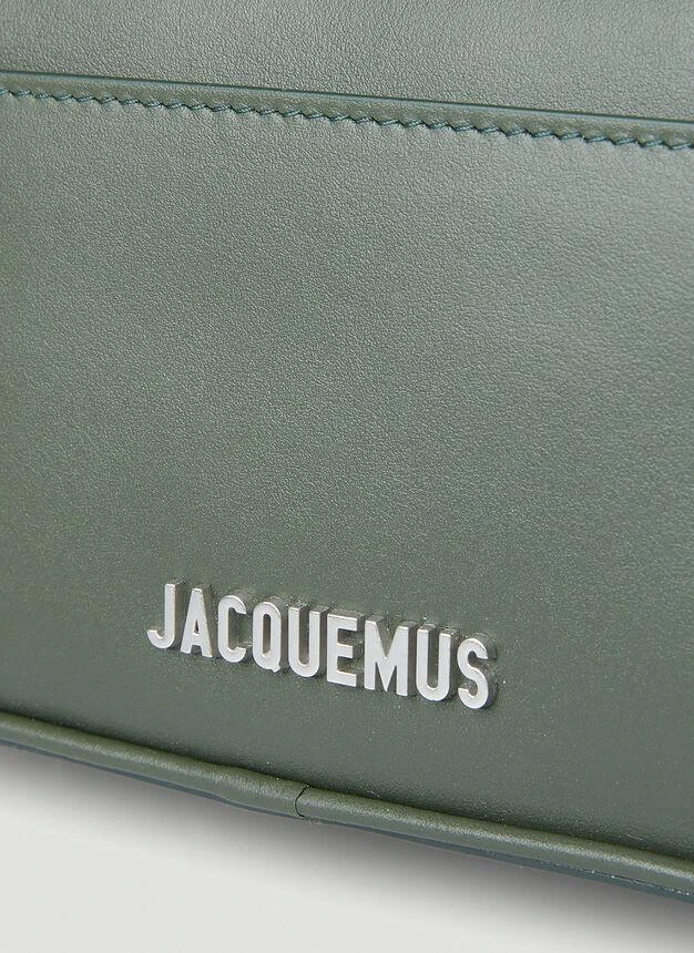 商品Jacquemus|Le Baneto Shoulder Bag in Dark Green,价格¥4752,第4张图片详细描述