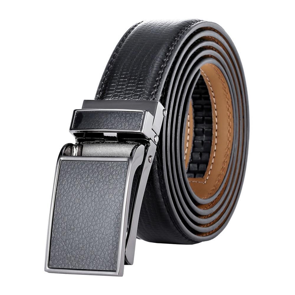 商品Mio Marino|Men's Linxx Designer Ratchet Leather Belt,价格¥181,第1张图片