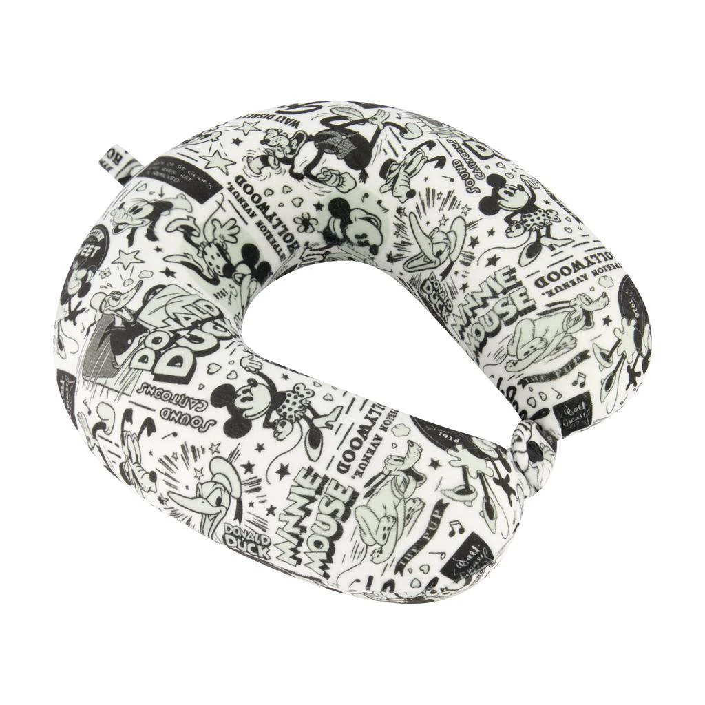 商品Ful|DISNEY 100 all Characters all over print travel Neck Pillow with Memory foam,价格¥126,第3张图片详细描述