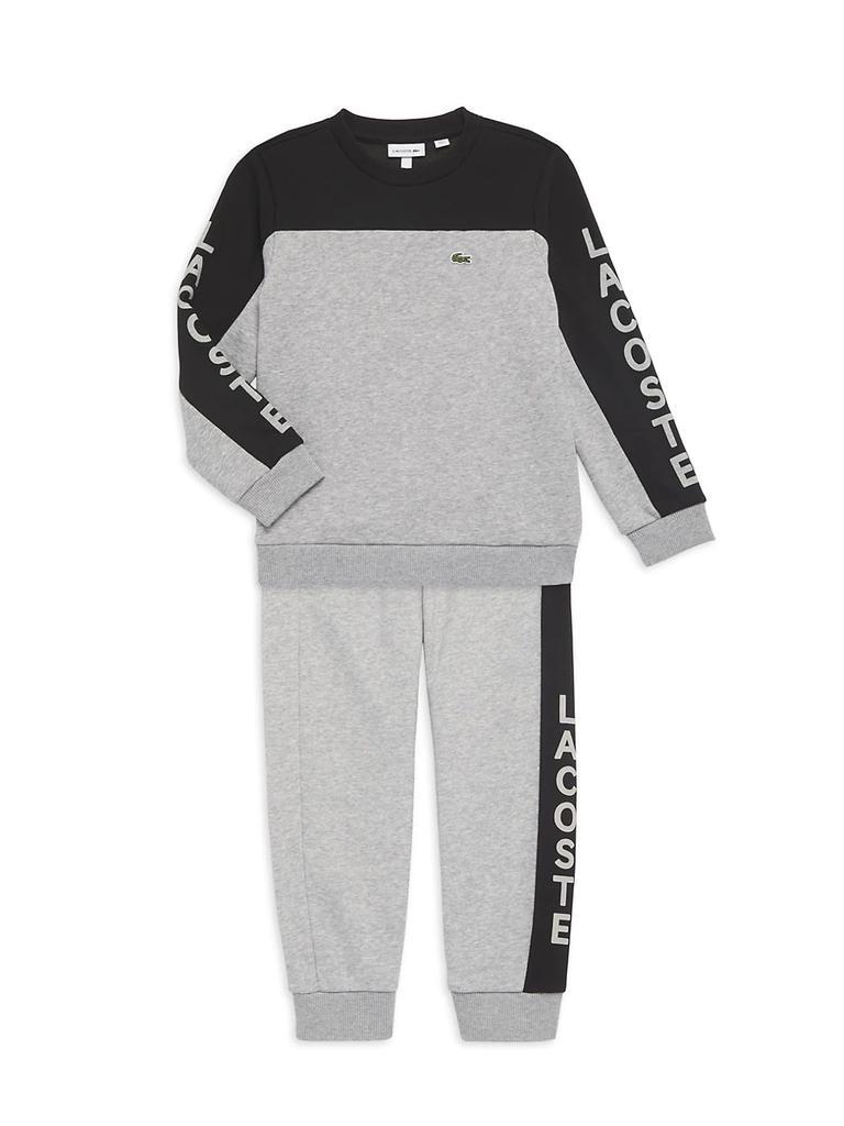 商品Lacoste|Little Boy's & Boy's Colorblock Crewneck Sweatshirt,价格¥602,第4张图片详细描述
