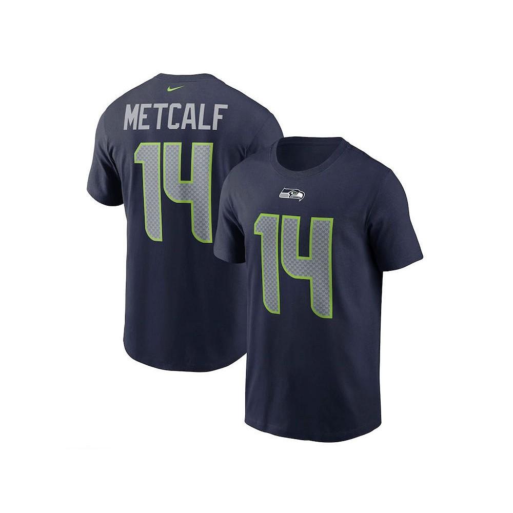 Seattle Seahawks Men's Pride Name and Number Wordmark T-Shirt D.K. Metcalf商品第1张图片规格展示