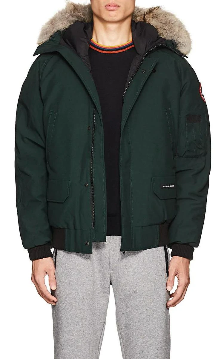 商品Canada Goose|Chilliwack Fur-Trimmed Down Bomber Jacket,价格¥6096,第1张图片