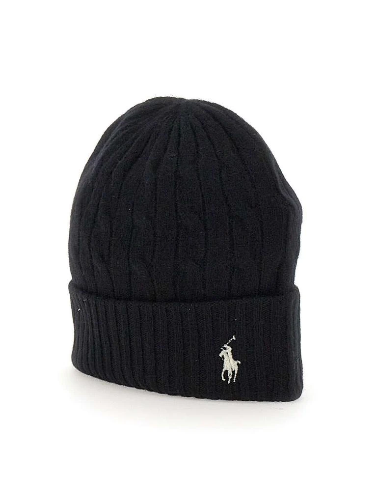 商品Ralph Lauren|POLO RALPH LAUREN "Cable Cuff" wool and cashmere hat,价格¥720,第3张图片详细描述